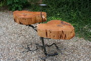 cedar twin root table