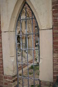 acid washed cloister gate