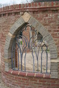 acid washed window grill
