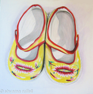 Embroidered Slippers