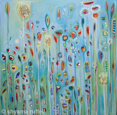 Turquoise Flowers