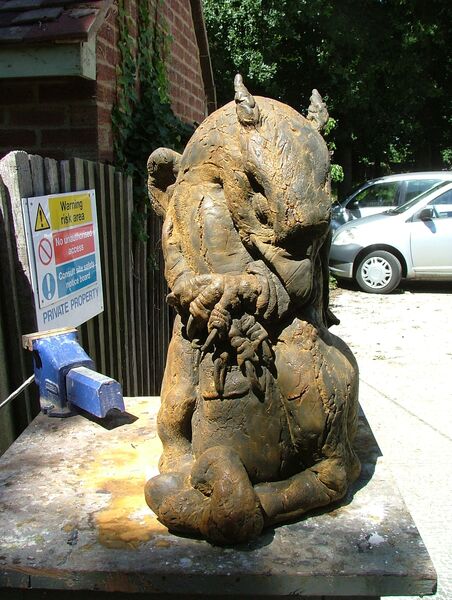 Image 4 - Hippogriff beginning to rust