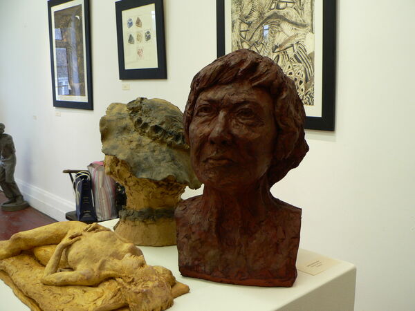 View of First Year Celebration Exhibition at the Drill Hall Horsham - photographed by Una Hargrave