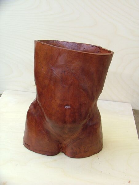 Ceramic Torso by Ian Hutchinson