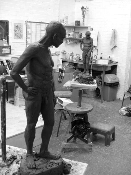 Standing figure by Lynette Merrick