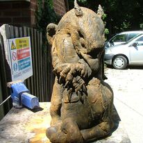 Image 4 - Hippogriff beginning to rust