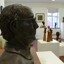 View of First Year Celebration Exhibition at The Drill Hall Horsham photographed by Una Hargrave