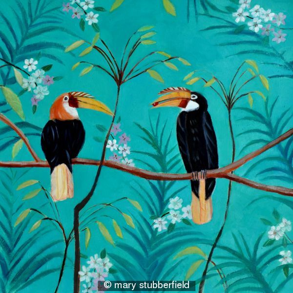 Indian hornbills