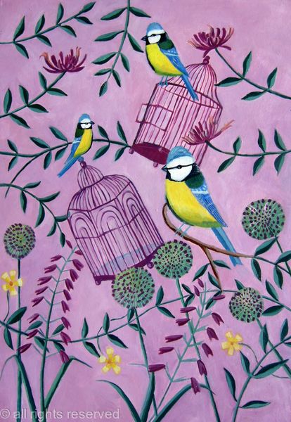 Birdcages and bluetits