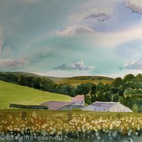 Sussex Farm in summer