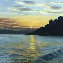 Sunset at the Bay