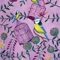 Birdcages and bluetits