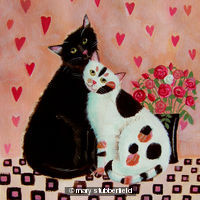 Valentines cats