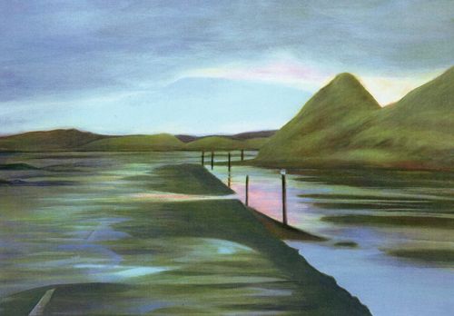 Causeway, Holy Island: card