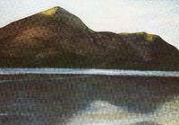 Catbells and Derwent Water in January: card
