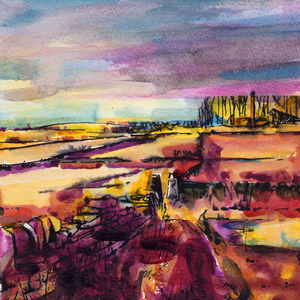 Through the fields to Oldtown