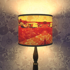 Caravan of Love - Red Colourway (Lamp Base Fitting)