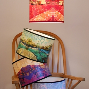 Handmade Lampshades with Original Designs by Kate Boyce