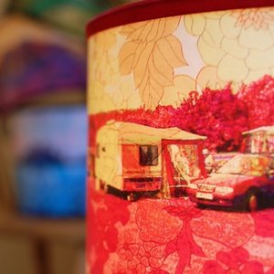 Close up caravan