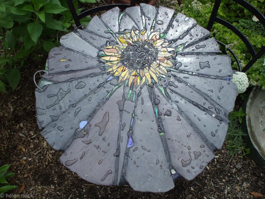 Sunflower Design Garden Table and Chairs