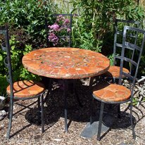 Garden Furniture, Somerset Series 90 cm dia dining set