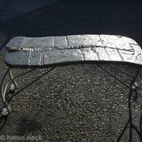 'Walkabout', garden bench