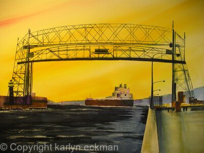 Duluth lift bridge