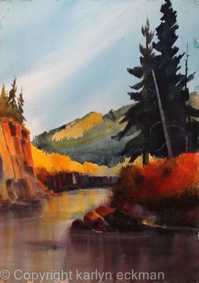 Somewhere on the Brule River