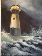 Stormy Night in Duluth (study)
