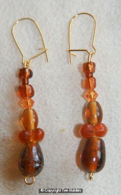 Brown Earrings