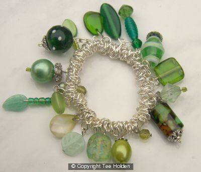 Charm Bracelet Green