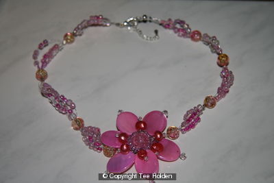 Floral Choker Necklace