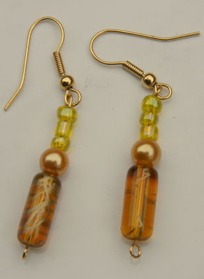 Yellow Earrings