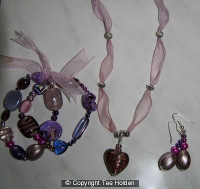 Necklace, Bracelet  Earring Set