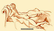 Reclined woman