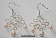 Wire scupltured Earrings