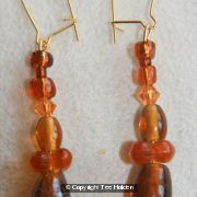 Brown Earrings