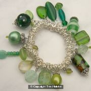 Charm Bracelet Green