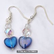 Heart Drop Earrings