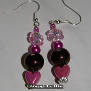 Heart Drop Earrings