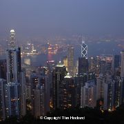 Hong Kong by night