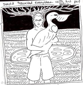 Initial sketch for Pelican Boy