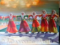 Skiathos Dancers in Traditional Dress;