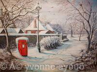 Hyde Park in the Snow