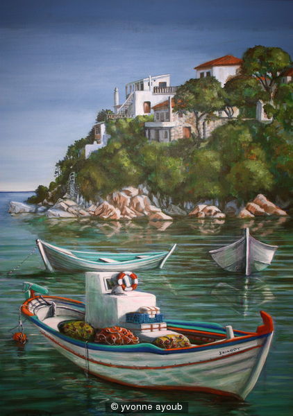 Fishing Boats in Skiathos Harbour