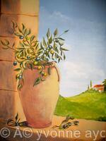 Olive Jar - finishing touches