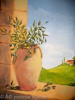 Olive Jar - finishing touches