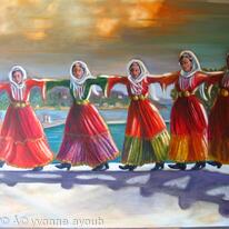 Skiathos Dancers in Traditional Dress;