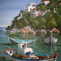 Fishing Boats in Skiathos Harbour