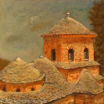 Evangelistra Monastery, Skiathos, Greece